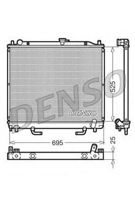 Radiator racire motor