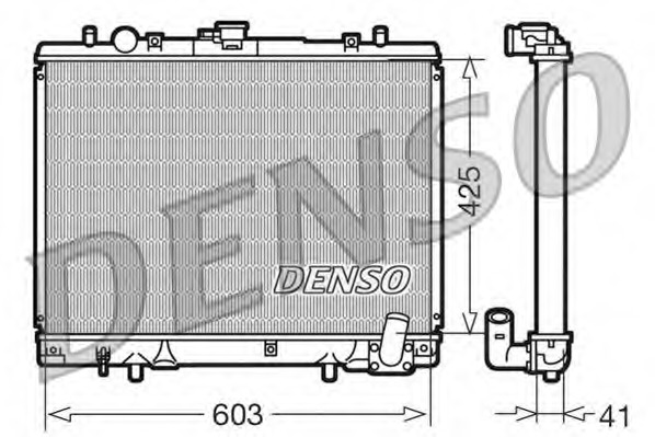 Radiator racire motor