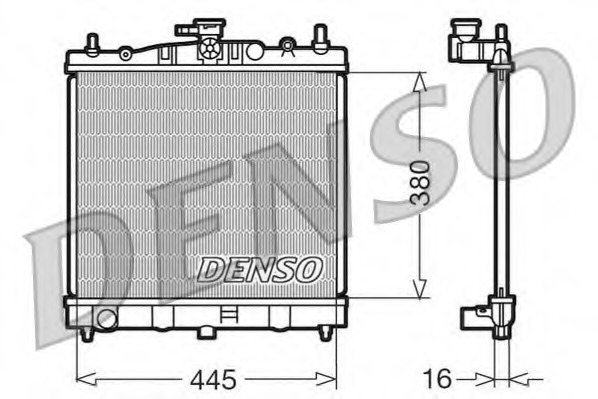 Radiator racire motor