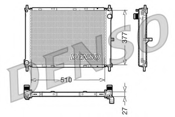 Radiator racire motor