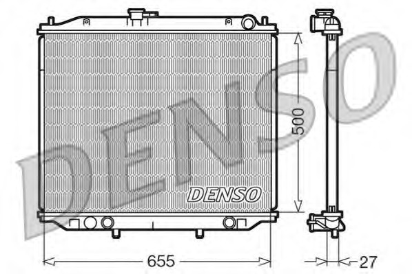 Radiator racire motor