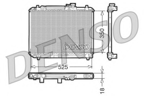 Radiator racire motor