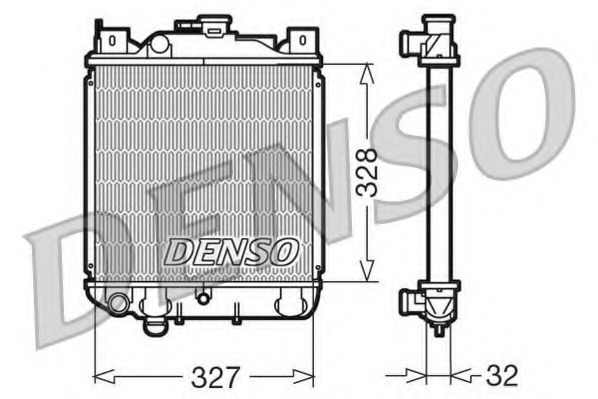 Radiator racire motor