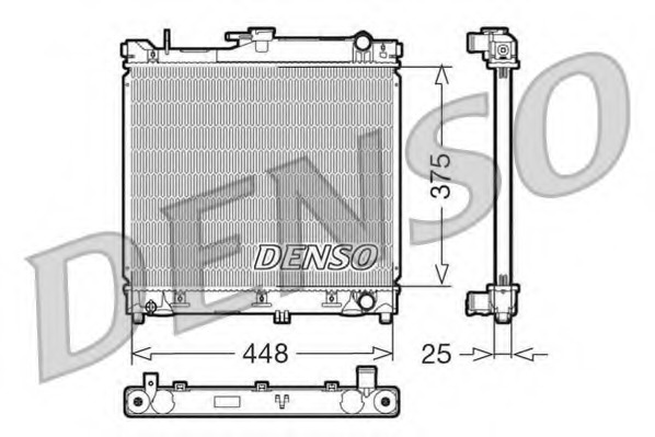 Radiator racire motor