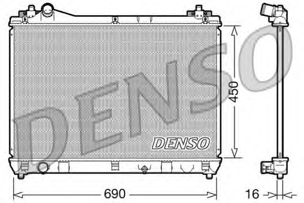 Radiator racire motor