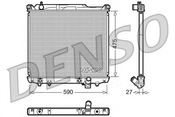 Radiator racire motor