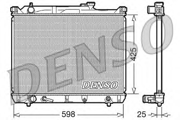 Radiator racire motor