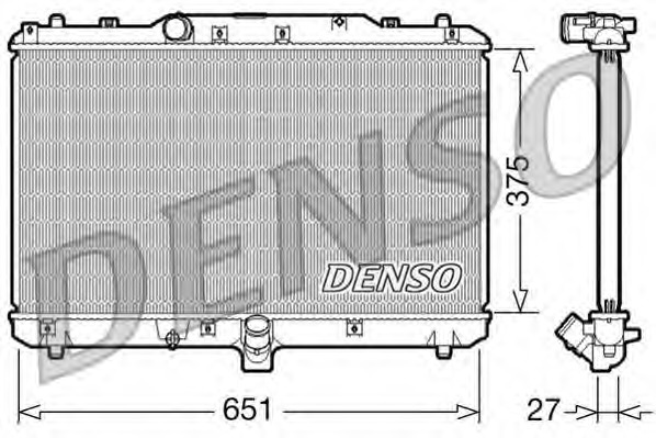 Radiator racire motor