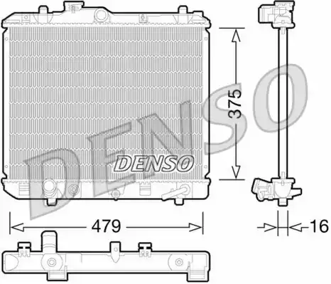 Radiator racire motor