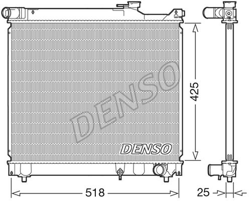 Radiator racire motor