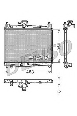 Radiator racire motor