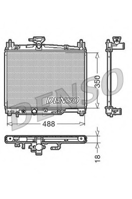 Radiator racire motor