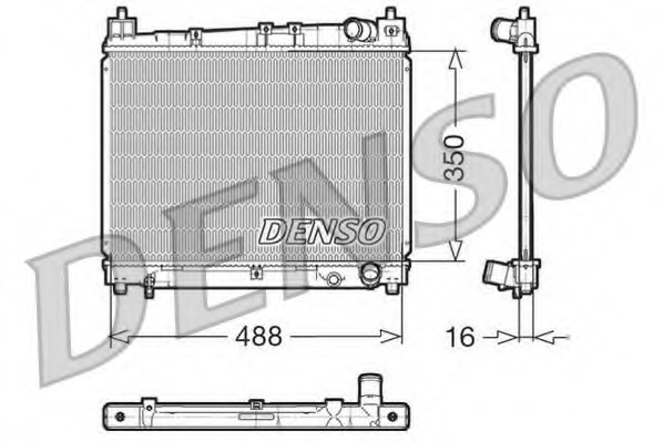 Radiator racire motor