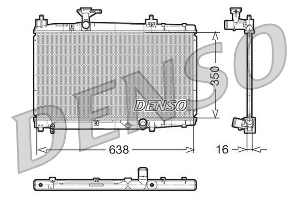 Radiator racire motor