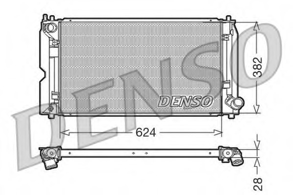 Radiator racire motor