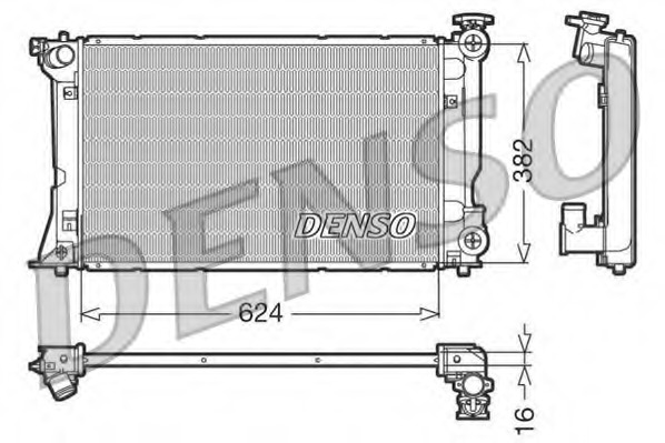 Radiator racire motor