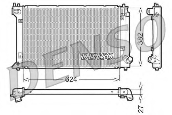 Radiator racire motor