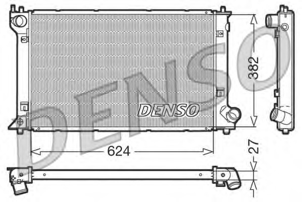 Radiator racire motor