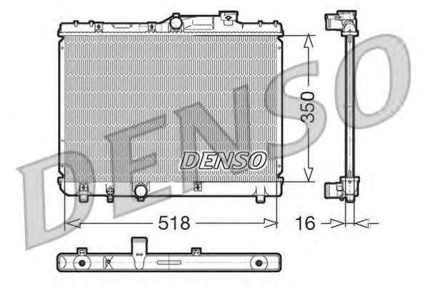 Radiator racire motor