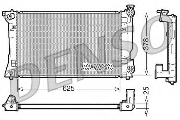 Radiator racire motor