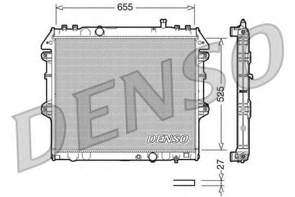 Radiator racire motor