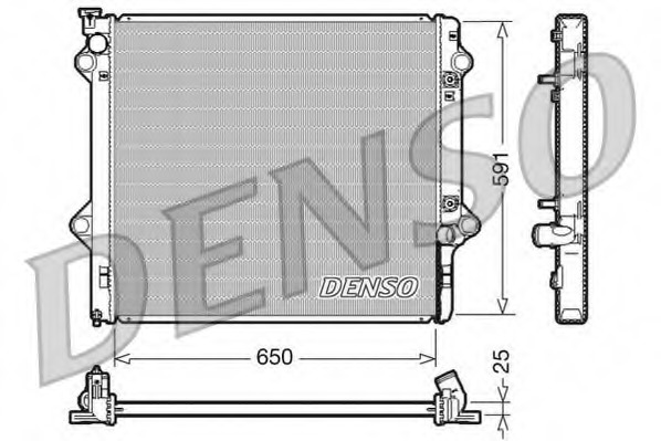 Radiator racire motor