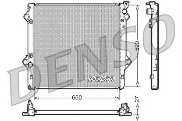 Radiator racire motor