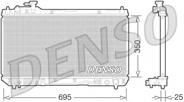 Radiator racire motor