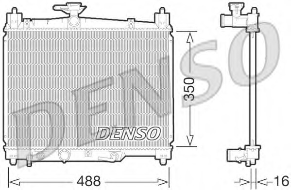 Radiator racire motor