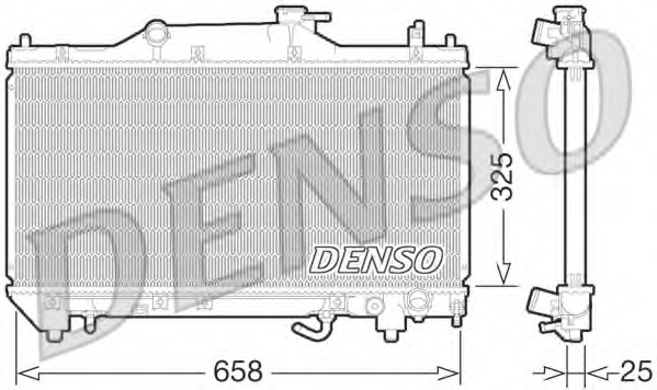 Radiator racire motor