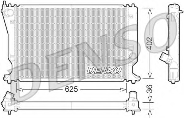 Radiator racire motor