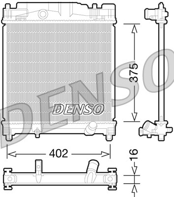 Radiator racire motor