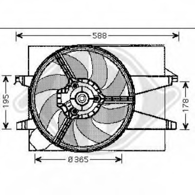 Ventilator radiator