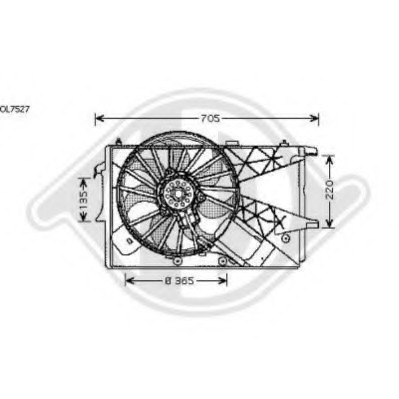 Ventilator radiator