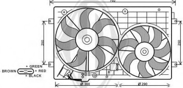 Ventilator radiator