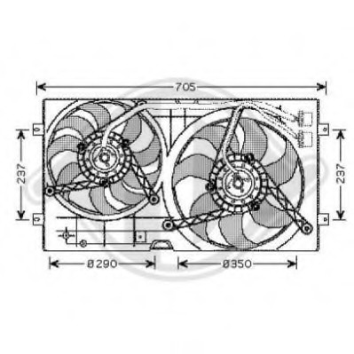 Ventilator radiator