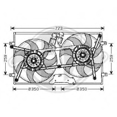 Ventilator radiator