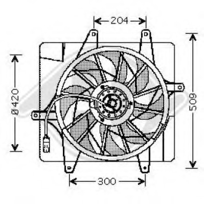 Ventilator radiator