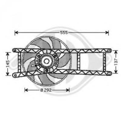 Ventilator radiator