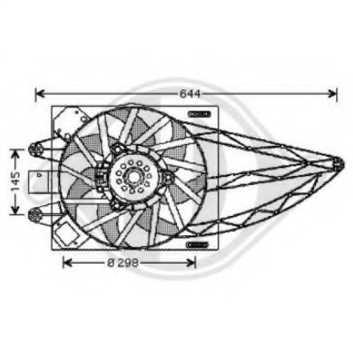 Ventilator radiator