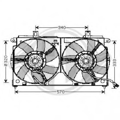 Ventilator radiator