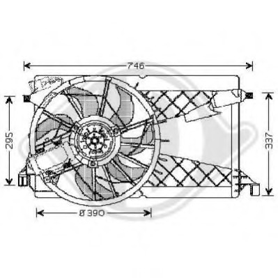 Ventilator radiator