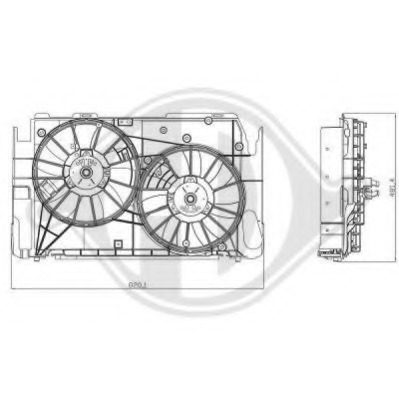 Ventilator radiator