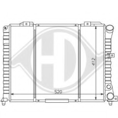 Radiator racire motor