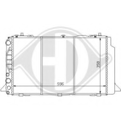 Radiator racire motor