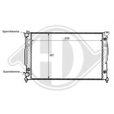 Radiator racire motor