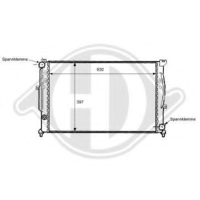 Radiator racire motor