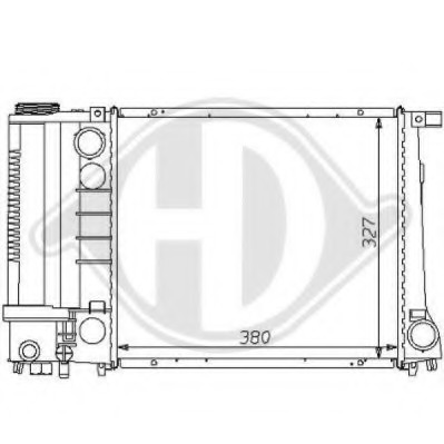 Radiator racire motor