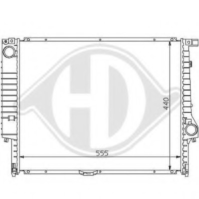 Radiator racire motor