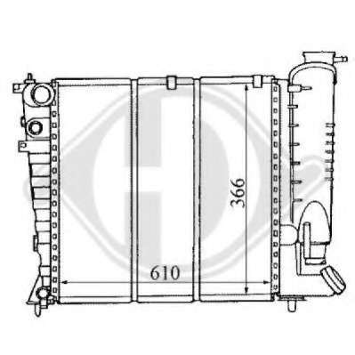 Radiator racire motor